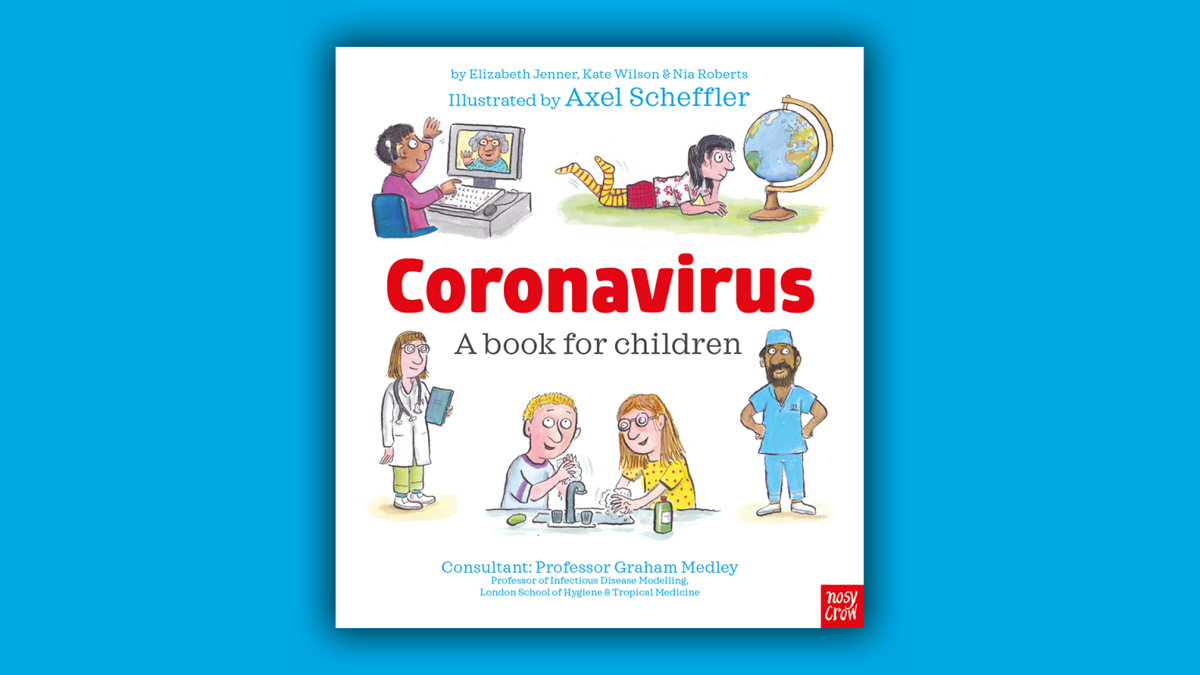 Image of Out now: a free information book explaining the coronavirus to children, illustrated by Gruffalo illustrator Axel Scheffler
